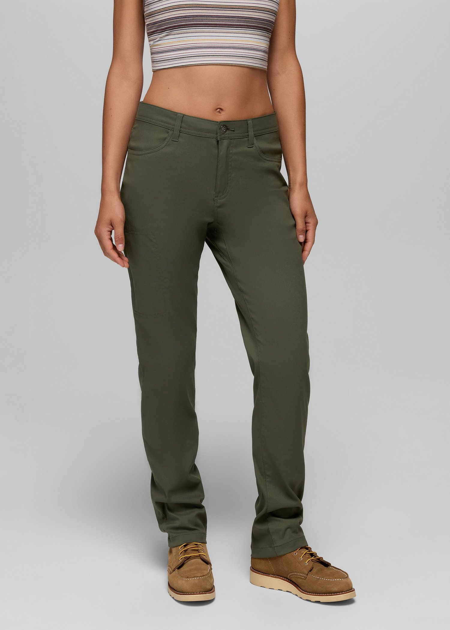 Womens prAna Stretch Zion™ Halle Pant - Spruce