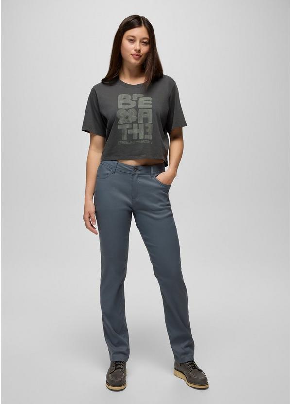 Stretch Zion Halle Mid Rise Straight Pant, Color: Thundercloud, image 1