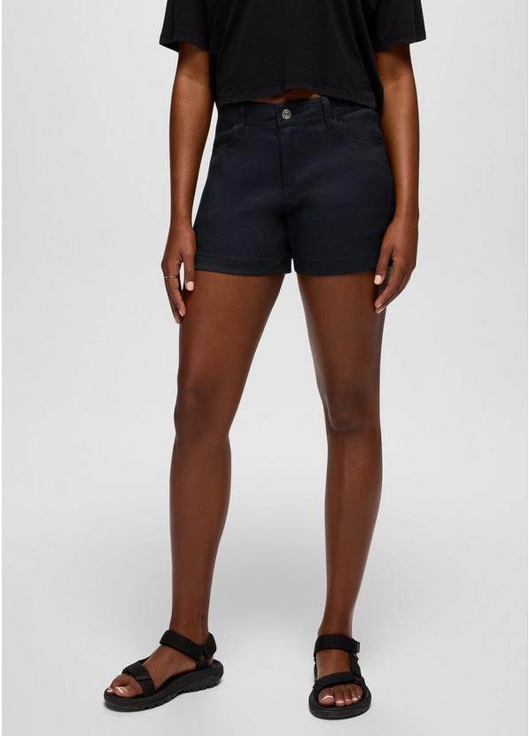 Stretch Zion Halle Short, Color: Black, image 1