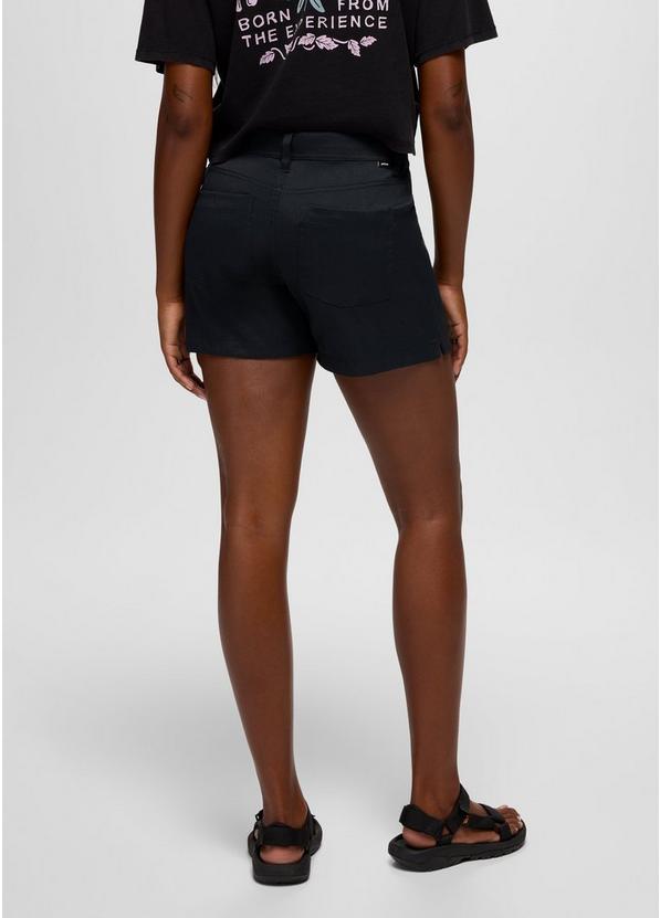 Stretch Zion Halle Short, Color: Black, image 2