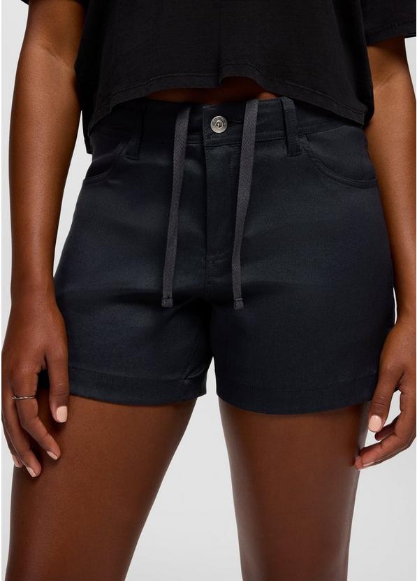 Stretch Zion Halle Short, Color: Black, image 3