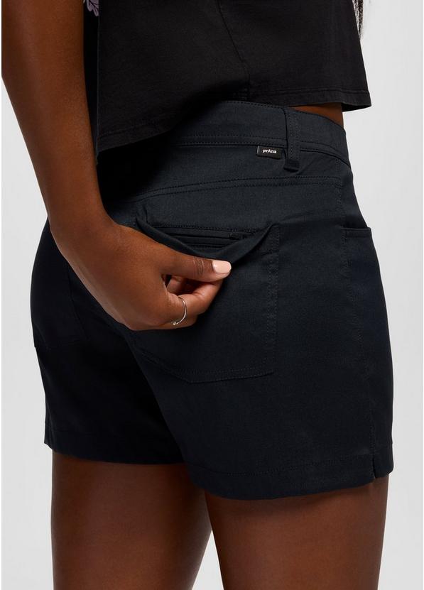 Stretch Zion Halle Short, Color: Black, image 5