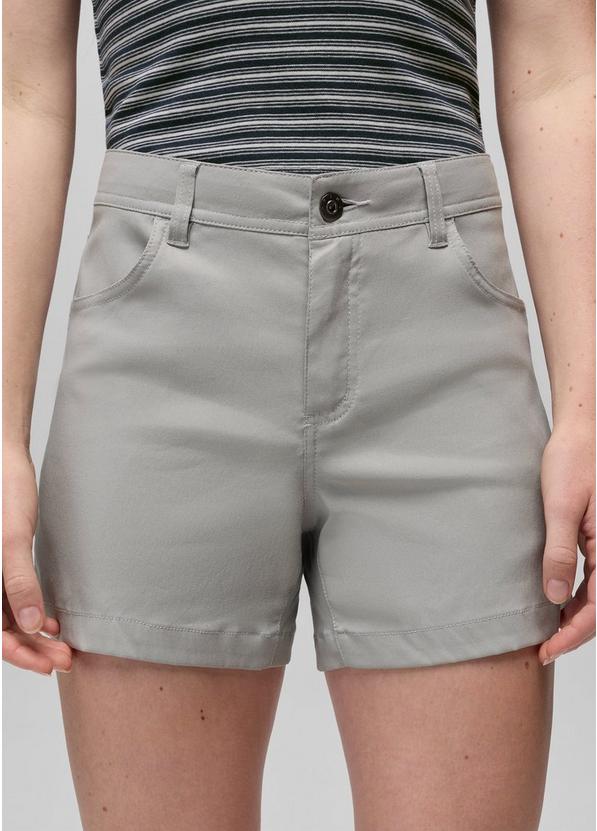 Stretch Zion Halle Short, Color: Sterling, image 3