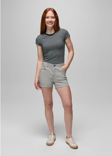 Stretch Zion Halle Short, Color: Sterling, image 7