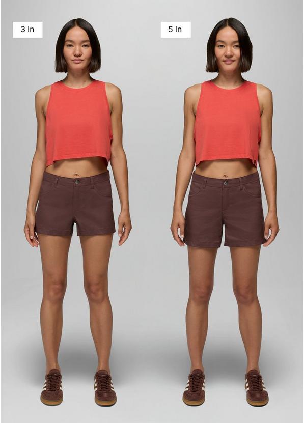 Stretch Zion Halle Short, Color: Mocha, image 8