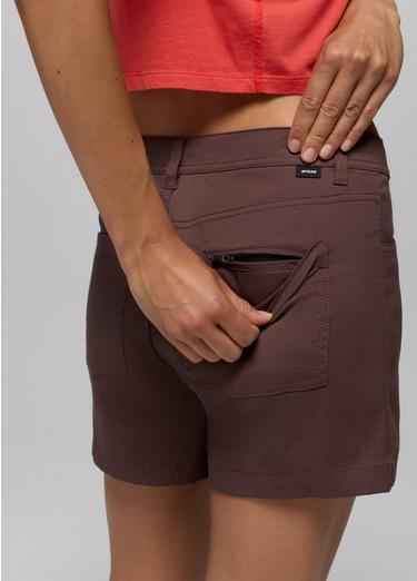 Stretch Zion Halle Short, Color: Mocha, image 4