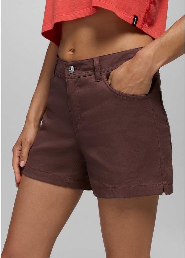 Stretch Zion Halle Short, Color: Mocha, image 7