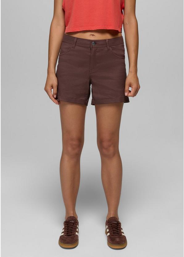 Stretch Zion Halle Short, Color: Mocha, image 1