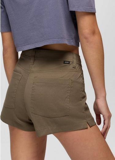 Stretch Zion Halle Short, Color: Mud, image 24
