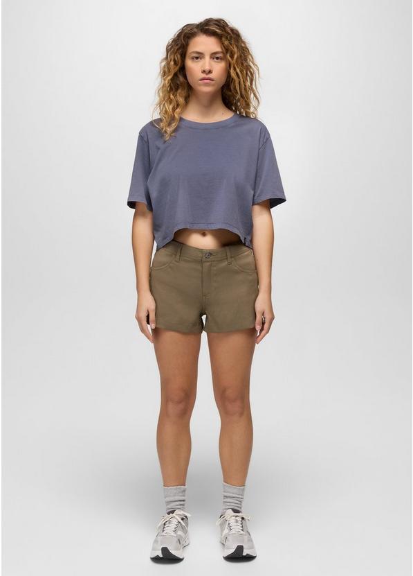 Stretch Zion Halle Short, Color: Mud, image 8