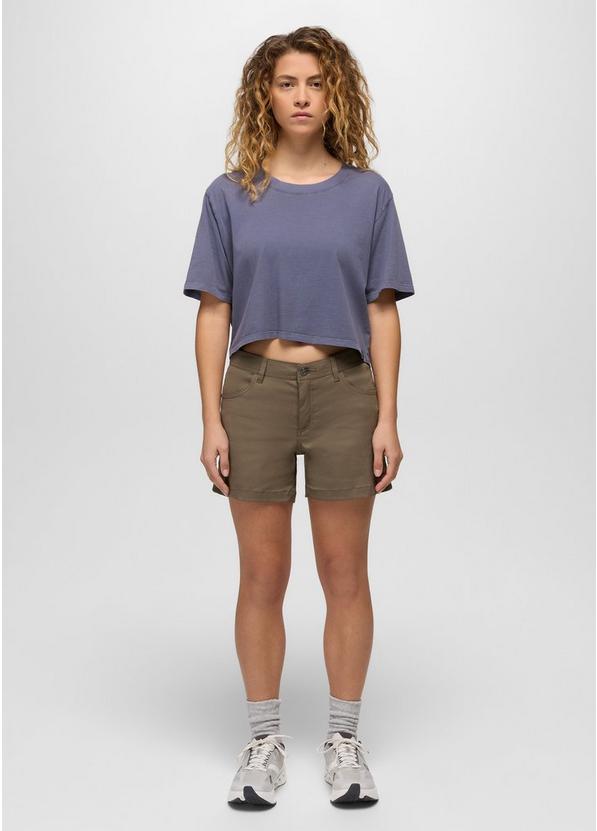 Stretch Zion Halle Short, Color: Mud, image 9