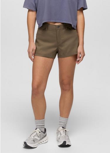 Stretch Zion Halle Short, Color: Mud, image 11