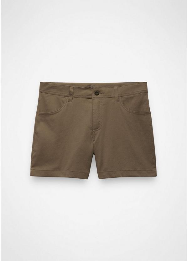 Stretch Zion Halle Short, Color: Mud, image 7