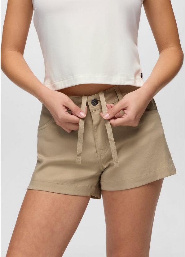 Stretch Zion Halle Short, Color: Sandbar, image 3