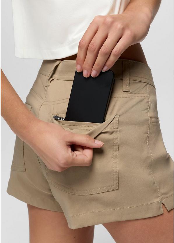 Stretch Zion Halle Short, Color: Sandbar, image 5