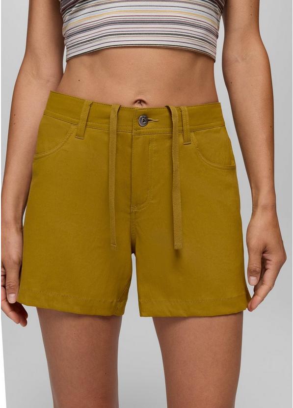 Stretch Zion Halle Short, Color: Retro Olive, image 4