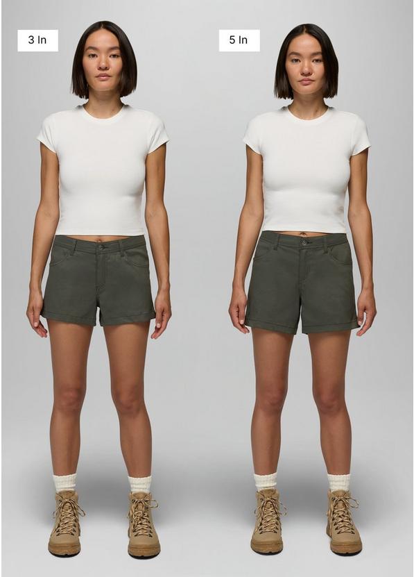 Stretch Zion Halle Short, Color: Spruce, image 6