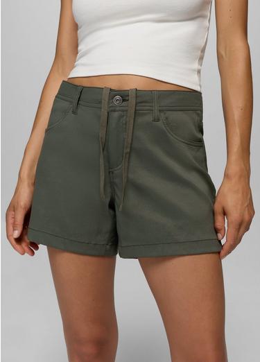 Stretch Zion Halle Short, Color: Spruce, image 7