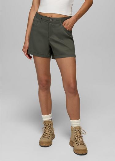 Stretch Zion Halle Short, Color: Spruce, image 3
