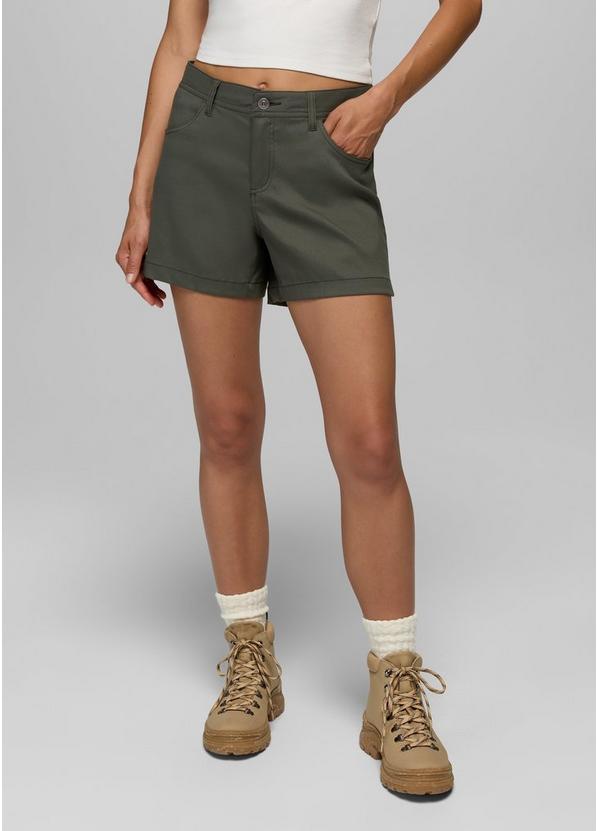 Stretch Zion Halle Short, Color: Spruce, image 1