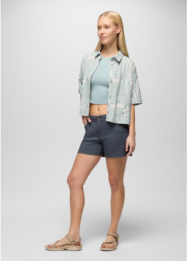 Stretch Zion Halle Short, Color: Thundercloud, image 12