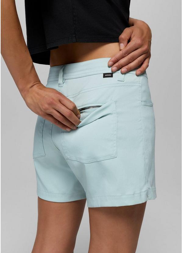 Stretch Zion Halle Short, Color: Saltwater, image 3