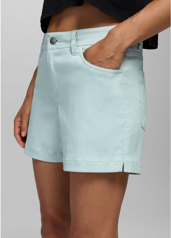Stretch Zion Halle Short, Color: Saltwater, image 7