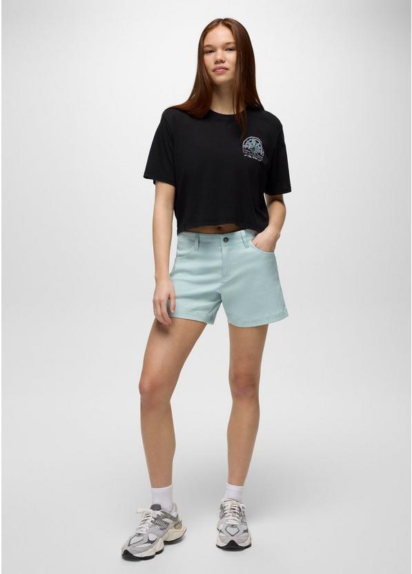 Stretch Zion Halle Short, Color: Saltwater, image 4