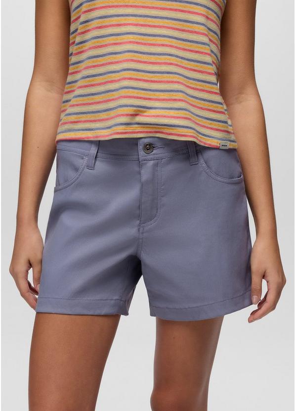Stretch Zion Halle Short, Color: Taro, image 3