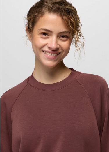 Shea Soft Crewneck, Color: Cacao, image 3