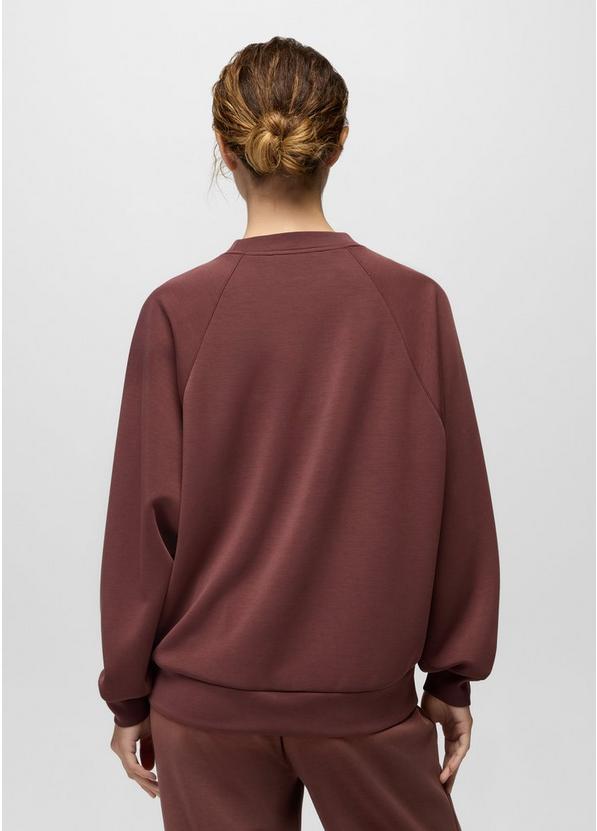 Shea Soft Crewneck, Color: Cacao, image 2
