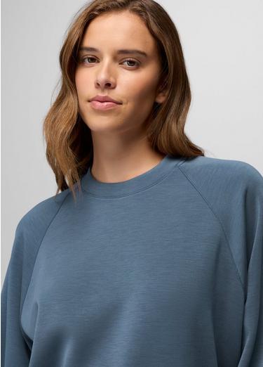 Shea Soft Crewneck, Color: Bluff Blue, image 24