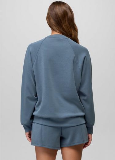 Shea Soft Crewneck, Color: Bluff Blue, image 12