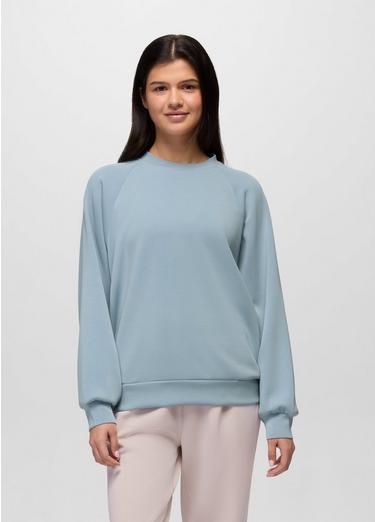 Shea Soft Crewneck, Color: Glacier Skies, image 9