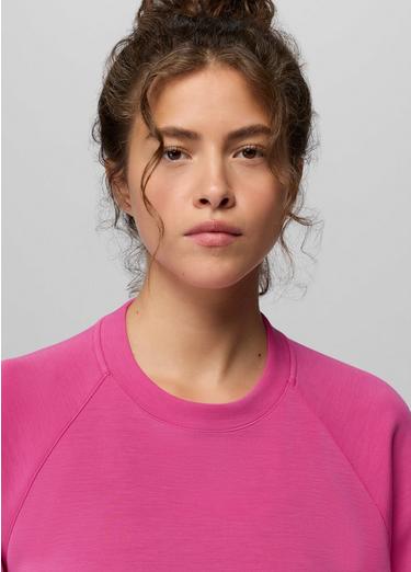 Shea Soft Crewneck, Color: Berry Beam, image 27