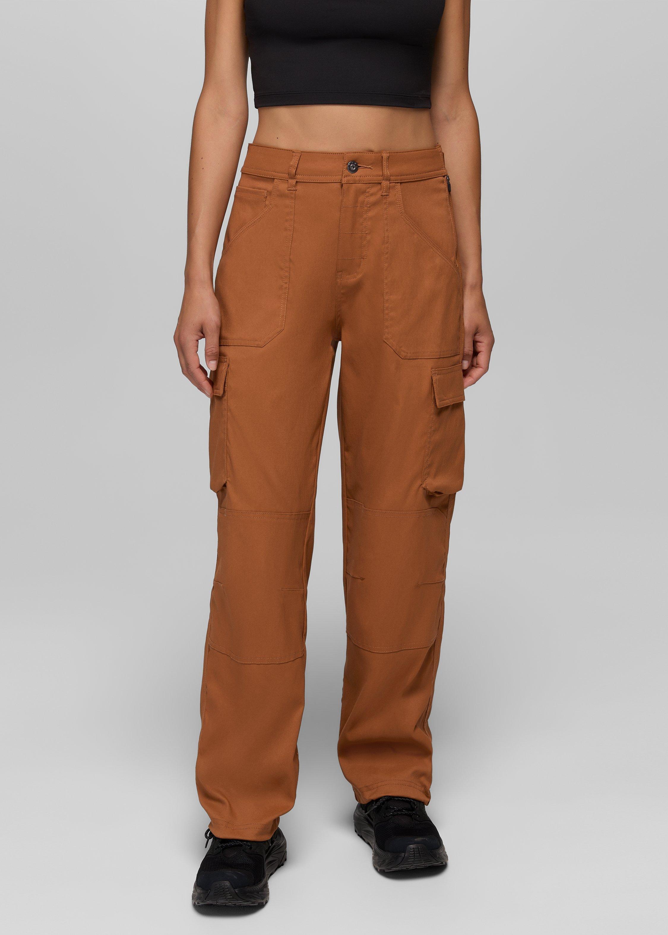 Womens prAna Stretch Zion&trade; Cargo Pant - Tawny