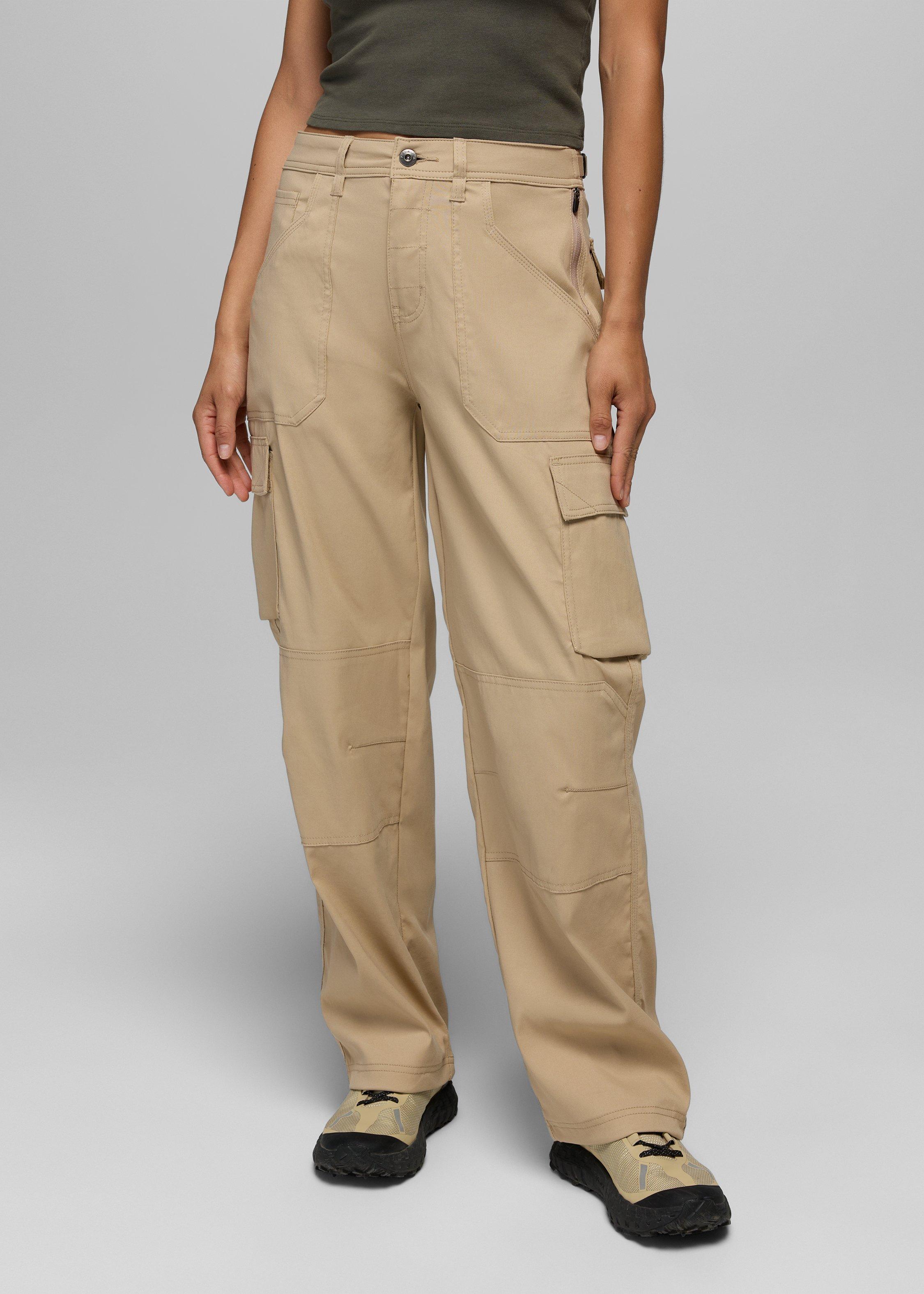 Womens prAna Stretch Zion&trade; Cargo Pant - Sandbar