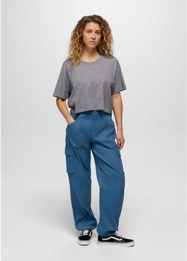 Stretch Zion High Rise Cargo Pant, Color: Bluff Blue, image 1