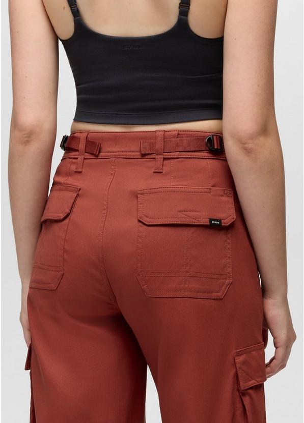 Stretch Zion High Rise Cargo Pant, Color: Red Ochre, image 4