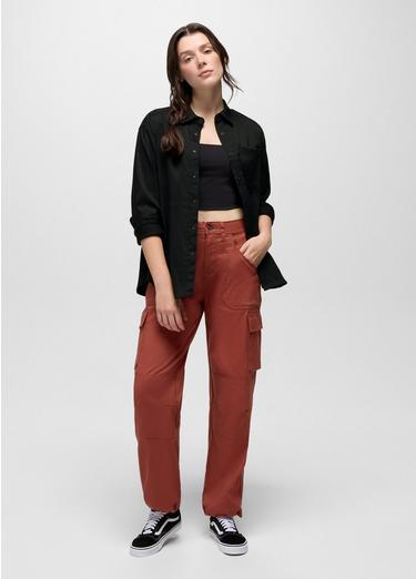 Stretch Zion High Rise Cargo Pant, Color: Red Ochre, image 3