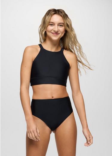 Marine Street Swim Top, Color: Black, image 2