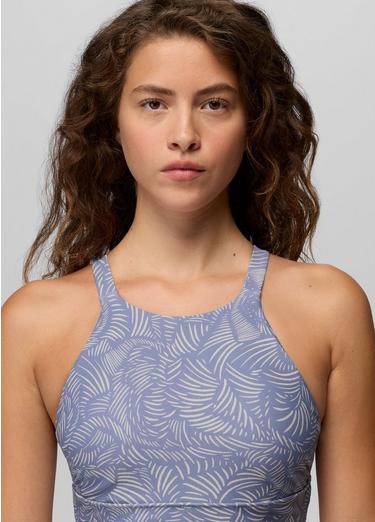 Marine Street Swim Top, Color: Taro Currents, image 8