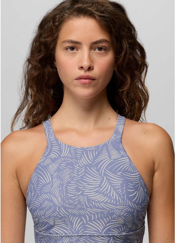 Marine Street Swim Top, Color: Taro Currents, image 2