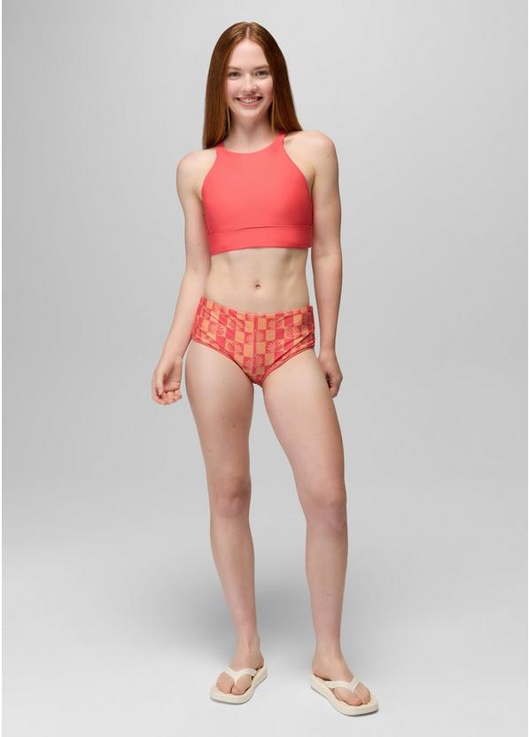 Marine Street Swim Top, Color: Guava Pop, image 6