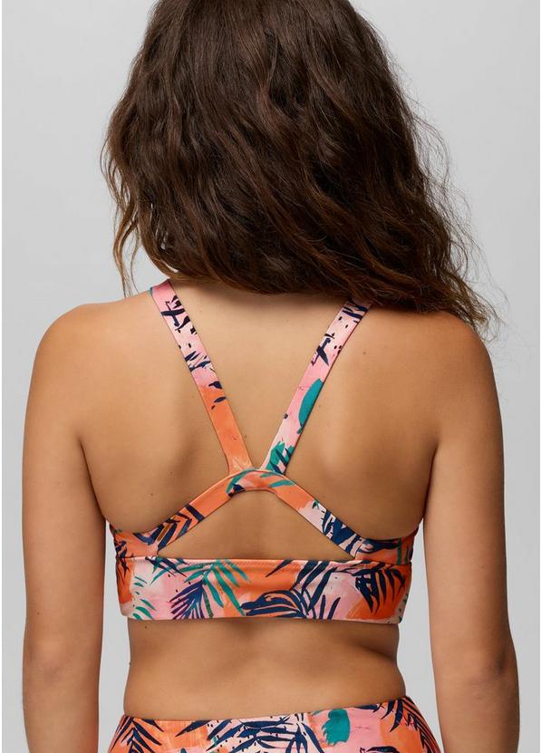 Marine Street Swim Top, Color: Papaya Island Fever, image 3