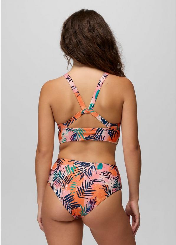 Marine Street Swim Top, Color: Papaya Island Fever, image 4
