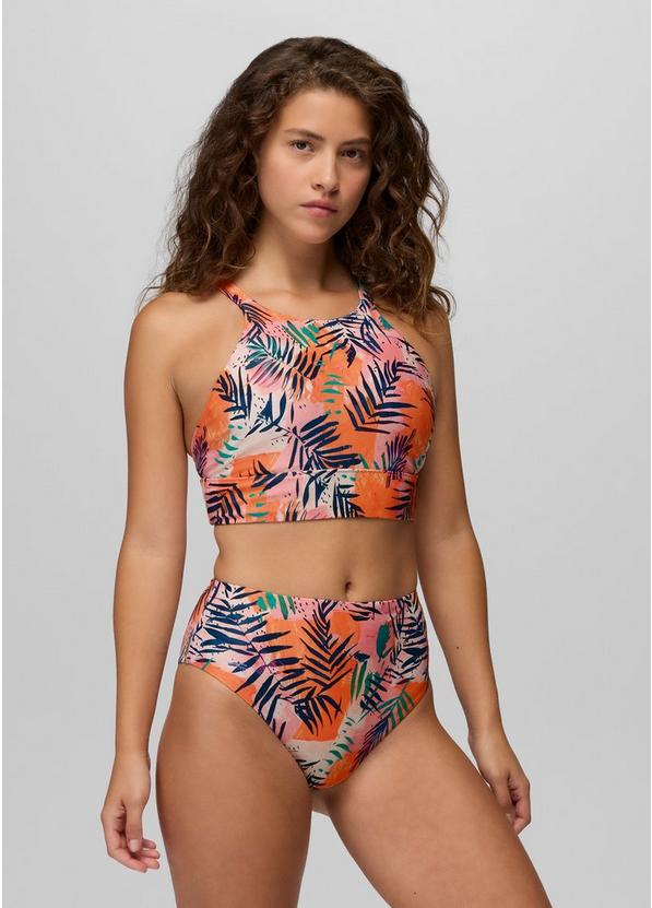 Marine Street Swim Top, Color: Papaya Island Fever, image 5