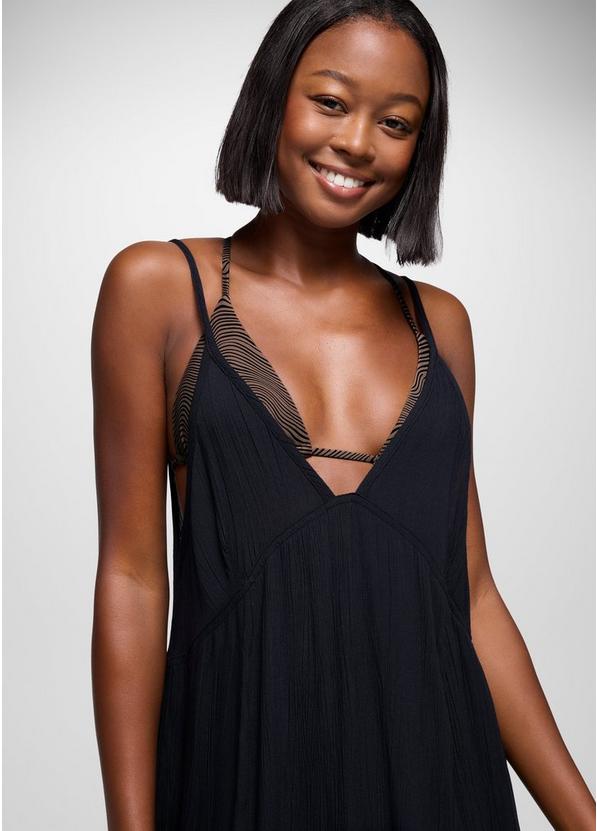 Fernie V-Neck Maxi Dress, Color: Black, image 4