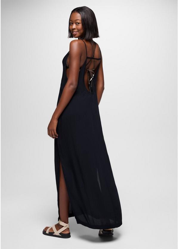 Fernie V-Neck Maxi Dress, Color: Black, image 2