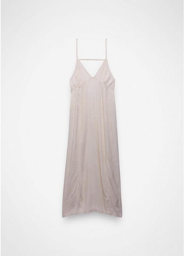 Fernie V-Neck Maxi Dress, Color: Soft White Wavee, image 6
